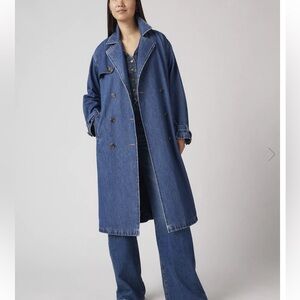 Levi's Spade Blue Denim Trench
